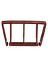 Chivari 50 Pack Mahogany Ganging Clip for Resin Folding Chairs PARTS-FOLD-RESIN-CLIP-MH50