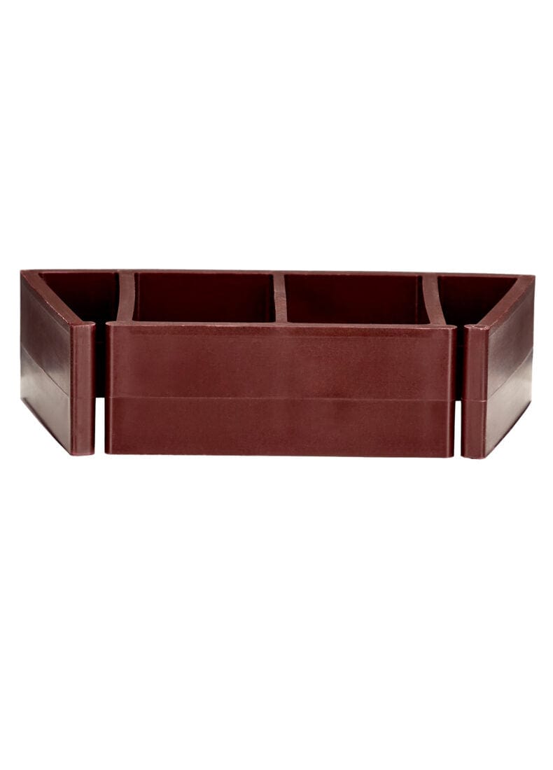 Chivari 50 Pack Mahogany Ganging Clip for Resin Folding Chairs PARTS-FOLD-RESIN-CLIP-MH50