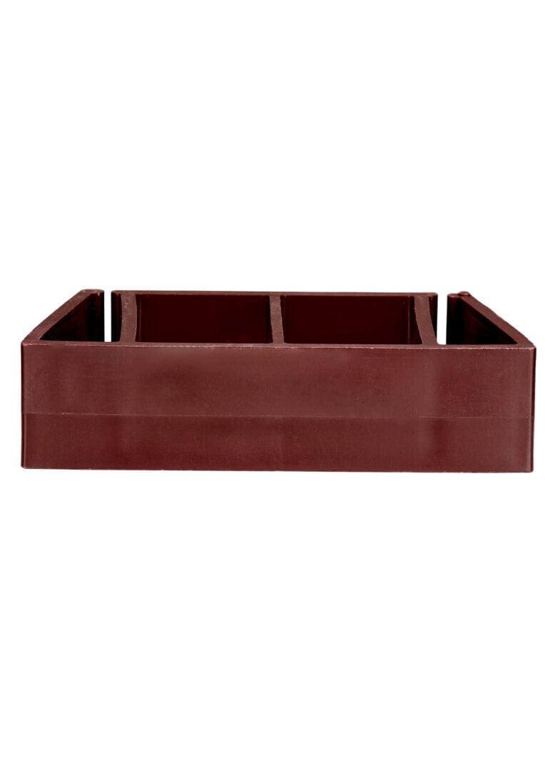 Chivari 50 Pack Mahogany Ganging Clip for Resin Folding Chairs PARTS-FOLD-RESIN-CLIP-MH50