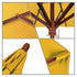 California Umbrellas Lemon 9' Hardwood Patio Umbrella, Olefin Canopy CAL-MARE908-F25