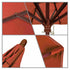 California Umbrellas Sunset 9' Hardwood Patio Umbrella, Olefin Canopy CAL-MARE908-F27