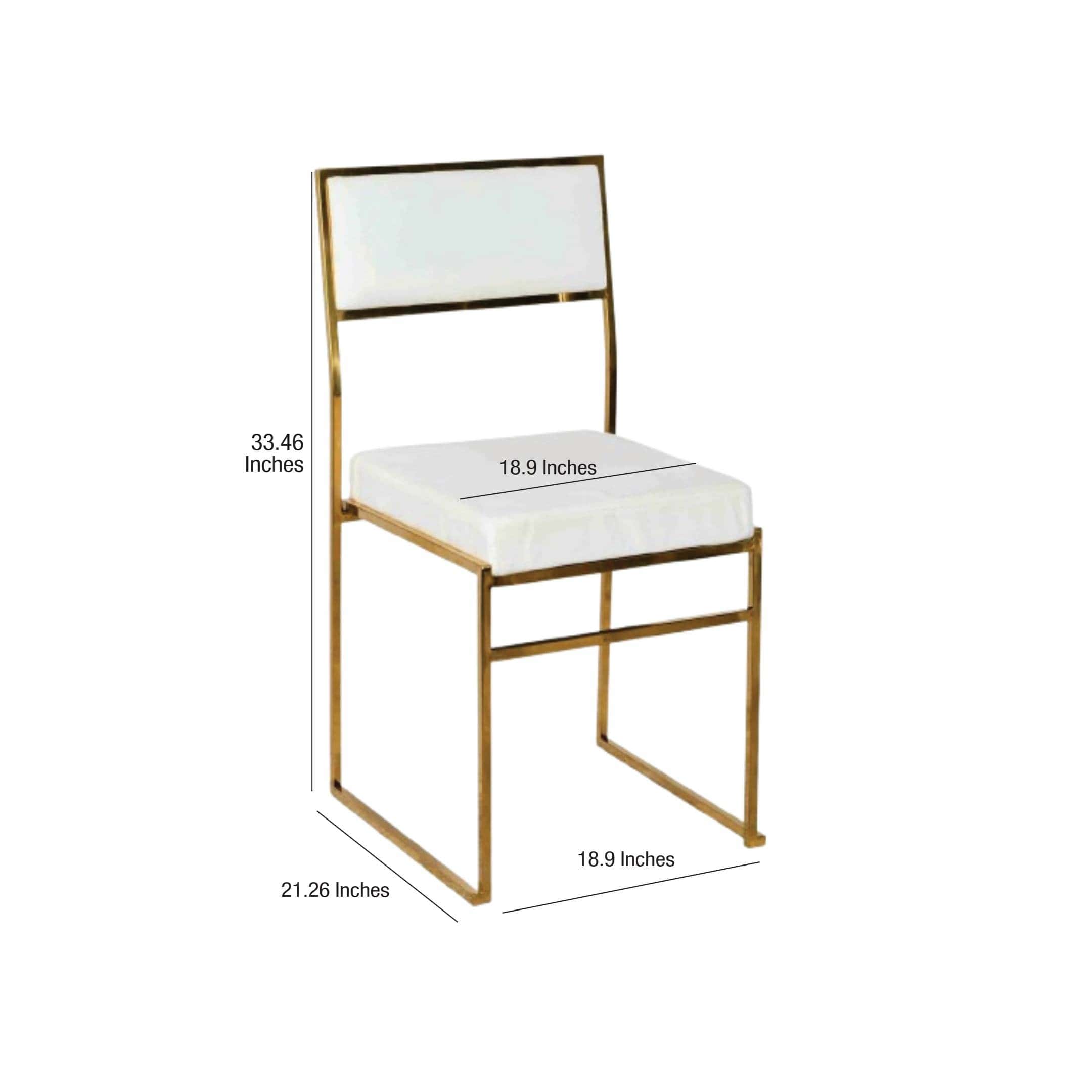 Chivari Melissa Chair in Gold Stainless Steel Frame with Blush Cushion Seat and Back CMMG-BLSH-KIT-AX