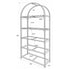 Chivari Gold 84" Metal Back Bar 4 Tier with glass shelves BAR-BACK-MAGLD-KT-AX