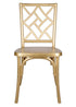 Chivari Gold ToughResin™ Mosaic Chair CMRG-ZG-T