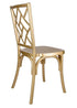 Chivari Gold ToughResin™ Mosaic Chair CMRG-ZG-T