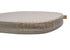 Chivari Beige Tweed 2" Thick Cross Back Cushion CUSHXSTRAP-BUR-COT-TAN-AX-T