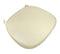 Chivari Ivory Vinyl 2" Thick Cross Back Cushion CUSHXSTRAPVINIVY-PVC-AX-T