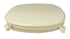 Chivari Ivory Vinyl 2" Thick Cross Back Cushion CUSHXSTRAPVINIVY-PVC-AX-T