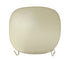 Chivari Ivory Vinyl 2" Thick Cross Back Cushion CUSHXSTRAPVINIVY-PVC-AX-T