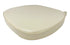 Chivari Ivory Vinyl 2" Thick Cross Back Cushion CUSHXSTRAPVINIVY-PVC-AX-T
