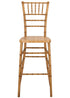 Chivari Natural WoodGrain™ Resin Steel Skeleton™ Chiavari Barstool BCRNB-ST-AX-T
