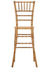 Chivari Natural WoodGrain™ Resin Steel Skeleton™ Chiavari Barstool BCRNB-ST-AX-T