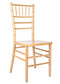 Chivari Light Natural ToughWood™ Chiavari Chair CCWNL-ZG-T