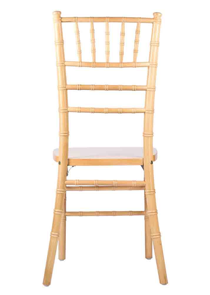 Chivari Light Natural ToughWood™ Chiavari Chair CCWNL-ZG-T