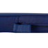 Chivari Navy Blue Fabric 2” Thick Cross Back Cushion CUSHXSTRAP-NVY-AX-T