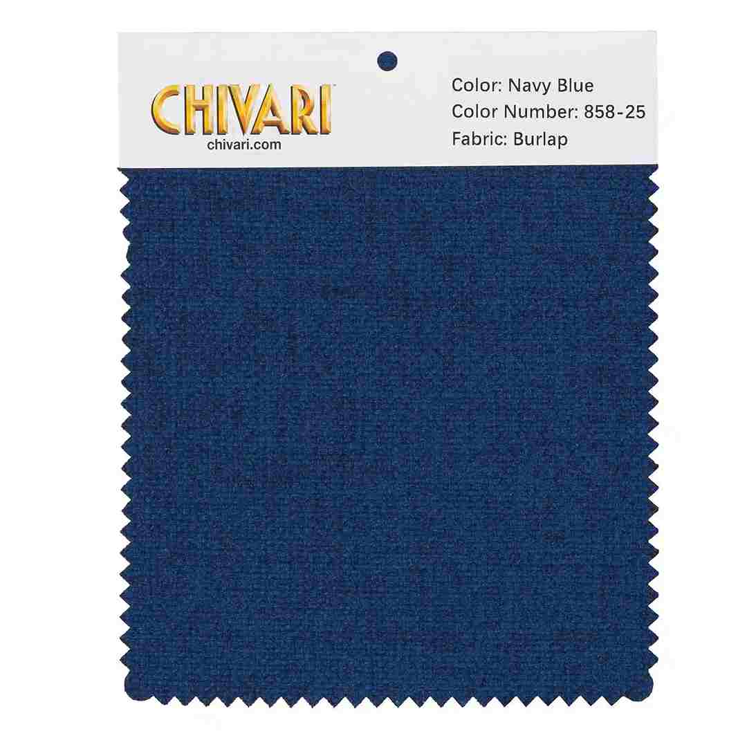 Chivari World’s Best Cushion Fabric Swatch – Navy Blue SW-B-NB-A
