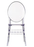 Chivari Clear Resin ProClear™ Solid Oval Chair CORSC-ZG-T