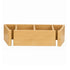 Chivari 50 Pack Natural Ganging Clip for Resin Folding Chairs PARTS-FOLD-RESIN-CLIP-NT50