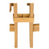 Chivari 50 Pack Natural Ganging Clip for Resin Folding Chairs PARTS-FOLD-RESIN-CLIP-NT50