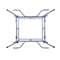 Chivari Grey Replacement Legs for 48" Round Plywood Table 1 Set with 2 Legs PARTS-TPLY-RD48-LEG-AX