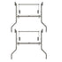 Chivari Grey Replacement Legs for 60" & 66" Round Plywood Table 1 Set with 2 Legs PARTS-TPLY-RD6066-LEG-AX