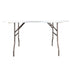 Chivari Grey Replacement Legs for 60" & 66" Round Plywood Table 1 Set with 2 Legs PARTS-TPLY-RD6066-LEG-AX