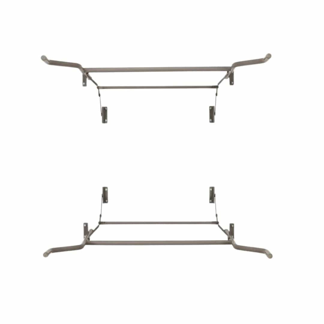 Chivari Grey Replacement Legs for 72" Round Plywood Table 1 Set with 2 Legs PARTS-TPLY-RD72-LEG-AX