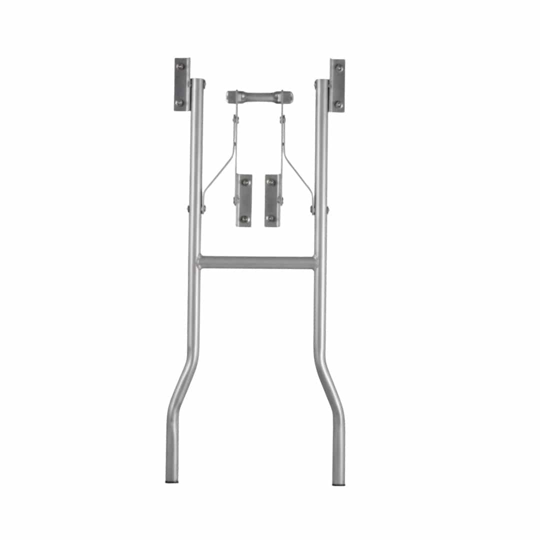 Chivari Grey Replacement Legs for 72" x 18" & 96" x 18" Seminar Rectangle Plywood Table 1 Set with 2 Legs PARTS-TPLY-RT7218-LEG-AX