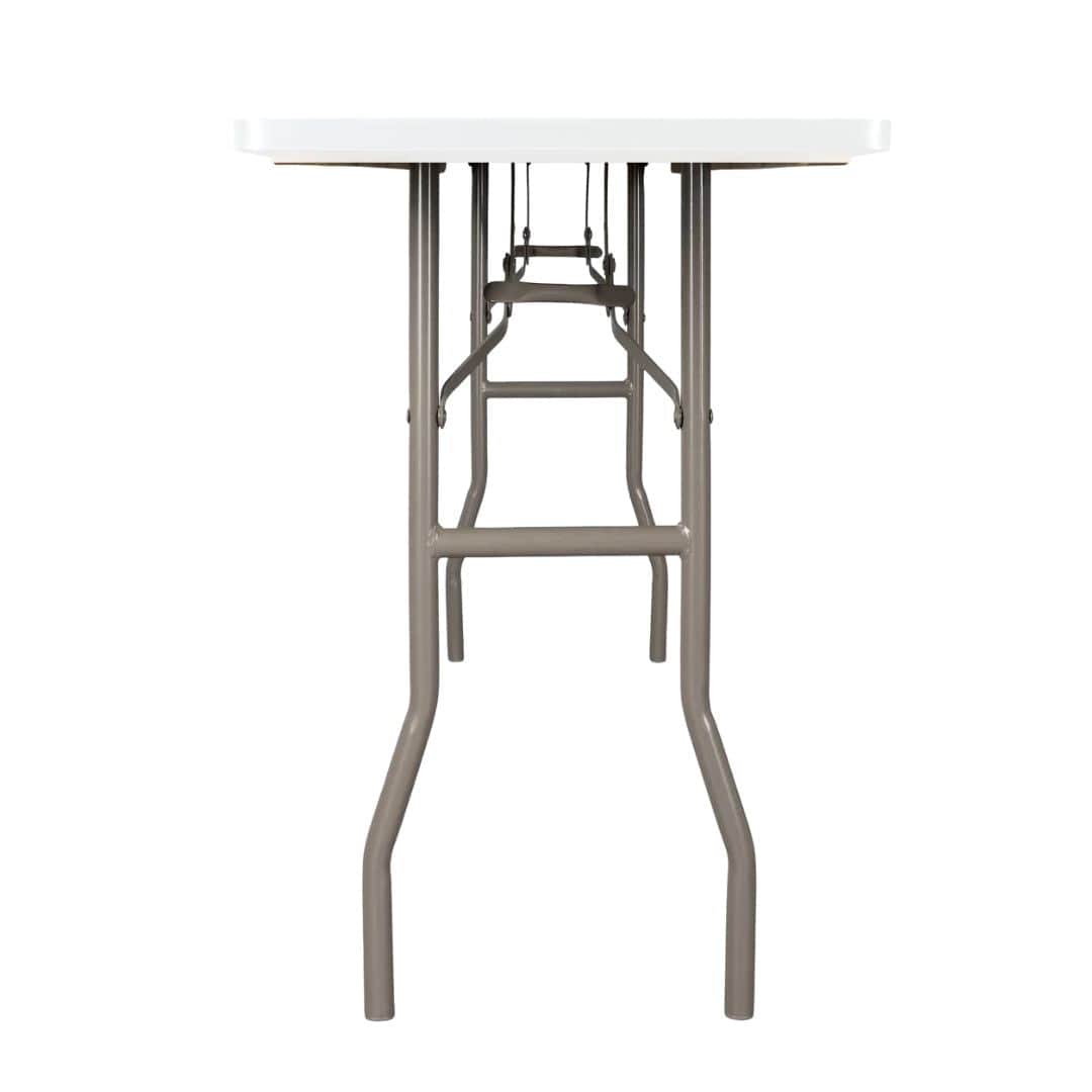 Chivari Grey Replacement Legs for 72" x 18" & 96" x 18" Seminar Rectangle Plywood Table 1 Set with 2 Legs PARTS-TPLY-RT7218-LEG-AX