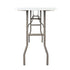 Chivari Grey Replacement Legs for 72" x 18" & 96" x 18" Seminar Rectangle Plywood Table 1 Set with 2 Legs PARTS-TPLY-RT7218-LEG-AX