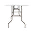 Chivari Grey Replacement Legs for 72" x 30" & 96" x 30" Banquet Rectangle Plywood Table 1 Set with 2 Legs PARTS-TPLY-RT7230-LEG-AX