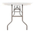 Chivari Grey Replacement Legs for 72" x 30" & 96" x 30" Banquet Rectangle Plywood Table 1 Set with 2 Legs PARTS-TPLY-RT7230-LEG-AX