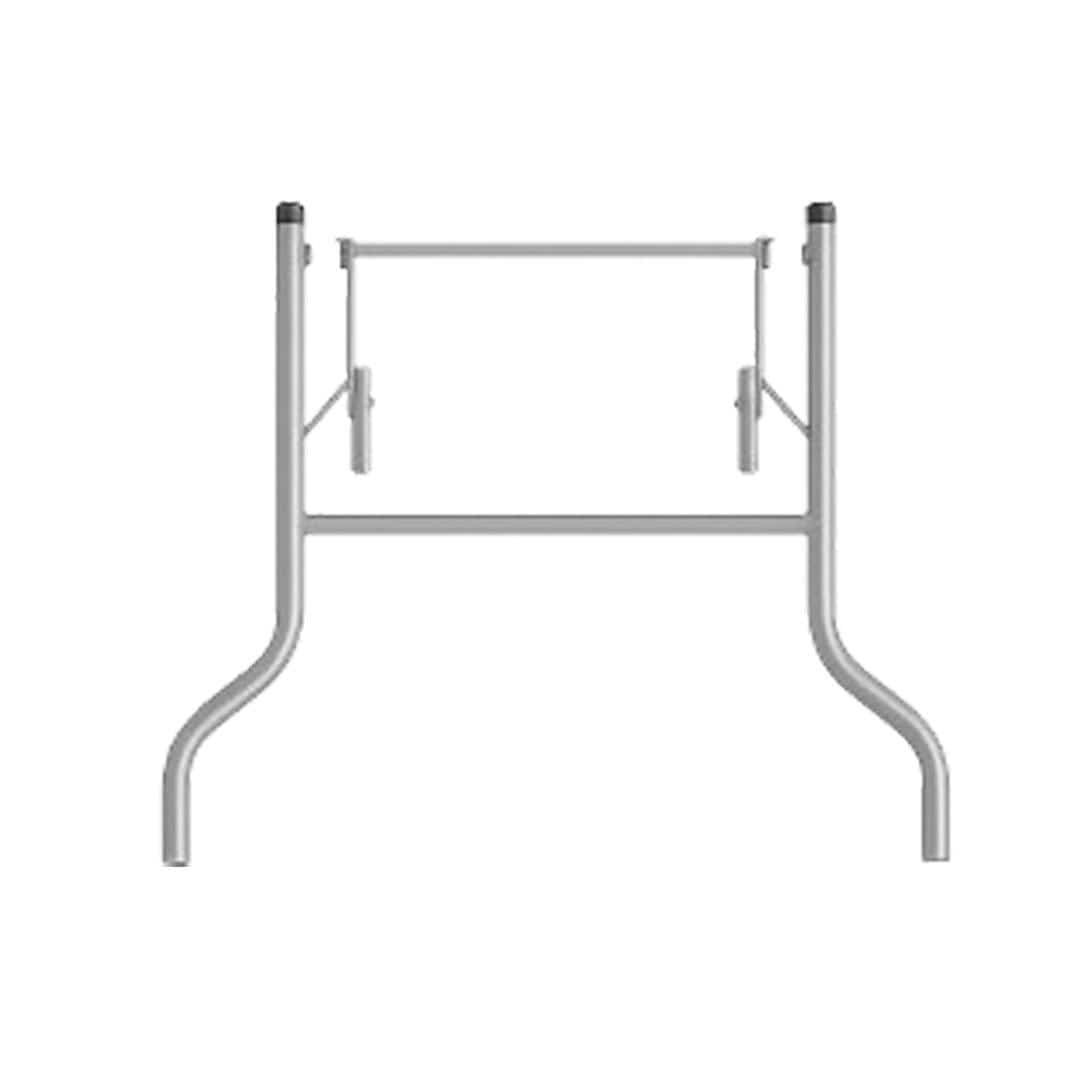Chivari Grey Replacement Legs for 96" x 40" Banquet Rectangle Plywood Table 1 Set with 2 Legs PARTS-TPLY-RT9640-LEG-AX