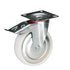 Chivari A Pair of Fixed and Swivel Wheels 5" for Fixed Carts 102 / 105 / 109 / 113 PARTS-WHEEL-FCCART5-KT