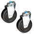 Chivari Fixed Wheel for Hanging Cart 4" with Brake for Carts 101 / 101TBL / 111 / 112 PARTS-WHEEL-HCCART4-FIXED-KT