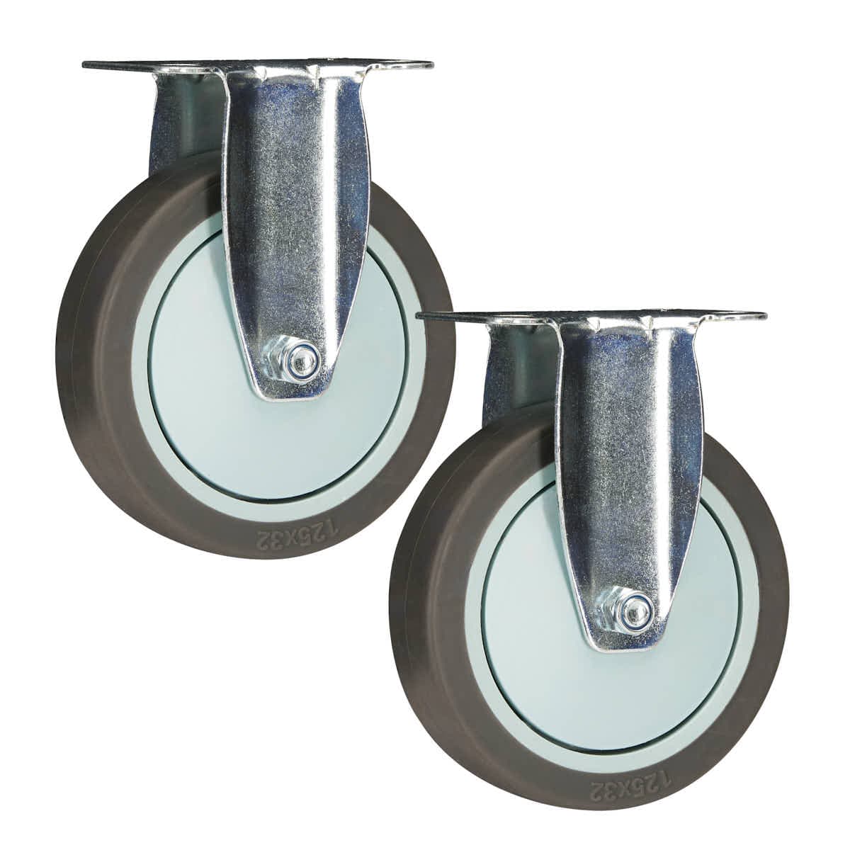 Chivari Fixed Wheel for 5" Hanging Carts 100HD / 115 PARTS-WHEEL-HCCART5-FIXED-KT