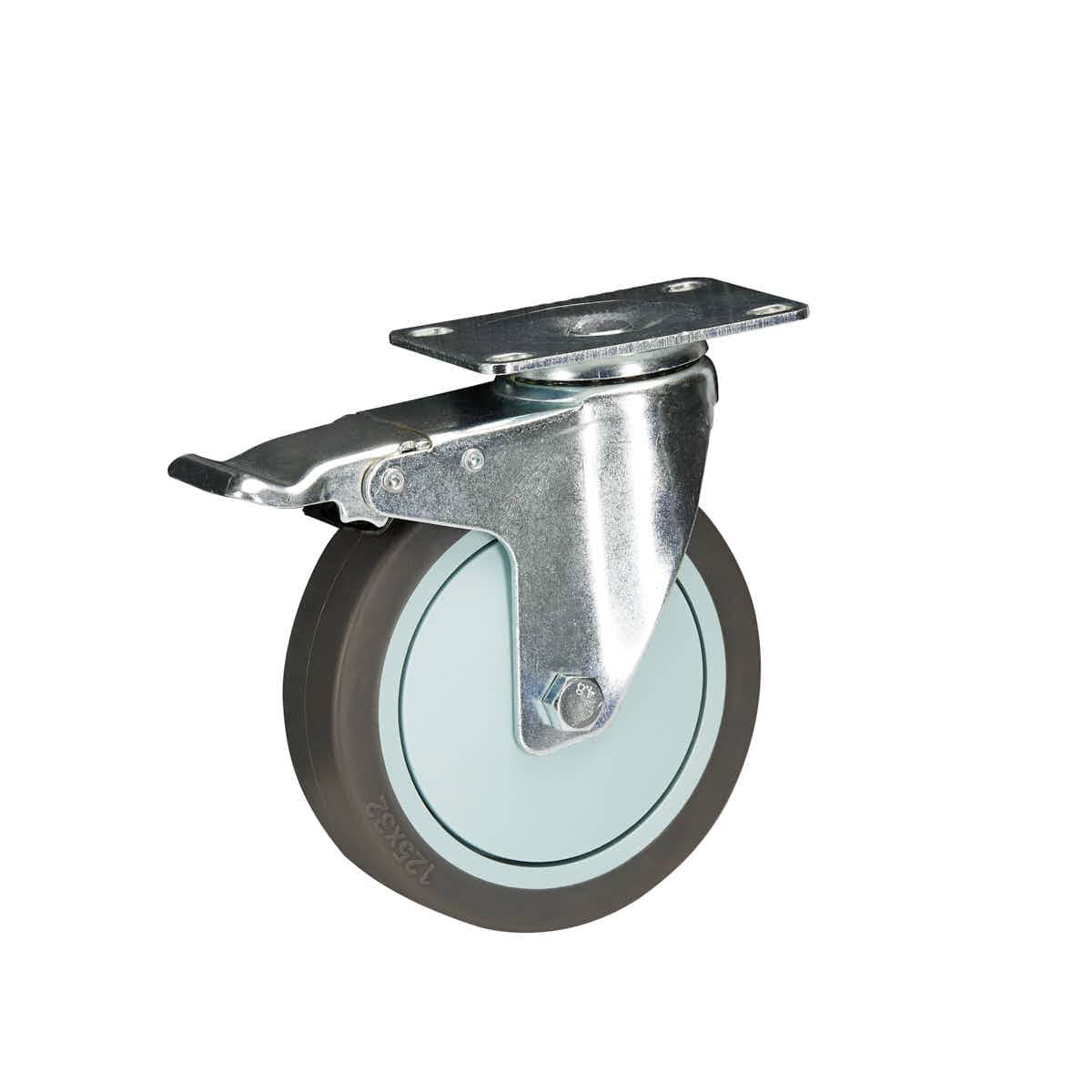 Chivari Swivel Wheel 5" with Brake Carts 100HD / 115 PARTS-WHEEL-HCCART5-SWIVEL-KT