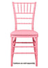Chivari Pink ColorCore™ Resin Steel Skeleton™ Chiavari Chair CCRP-STEEL-AX-T