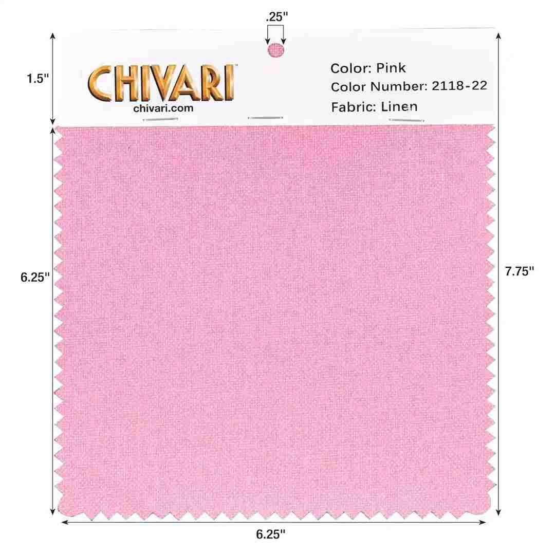 Chivari World’s Best Cushion Fabric Swatch – Pink SW-B-W-A