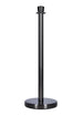 Chivari Polished Black Stanchion STANCHPOSTBLACK-AX-T