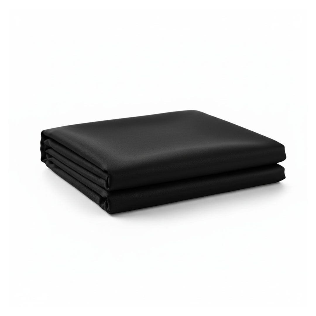 Chivari.com Black 108"x156" Rectangle Poly Satin Tablecloth Linen TBC-108X156633S-A1