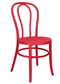 Chivari Watermelon Red Resin Bentwood Festive Chair CBFRR-ZG-T