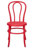 Chivari Watermelon Red Resin Bentwood Festive Chair CBFRR-ZG-T