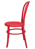 Chivari Watermelon Red Resin Bentwood Festive Chair CBFRR-ZG-T