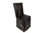 Chivari Cross Back Chair Protective Cover Black P-COVERXB-HEAVYNL-AX-T