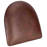 Replacement Brown Vinyl Chair Seat for Metal Restaurant Ladder Back Chairs