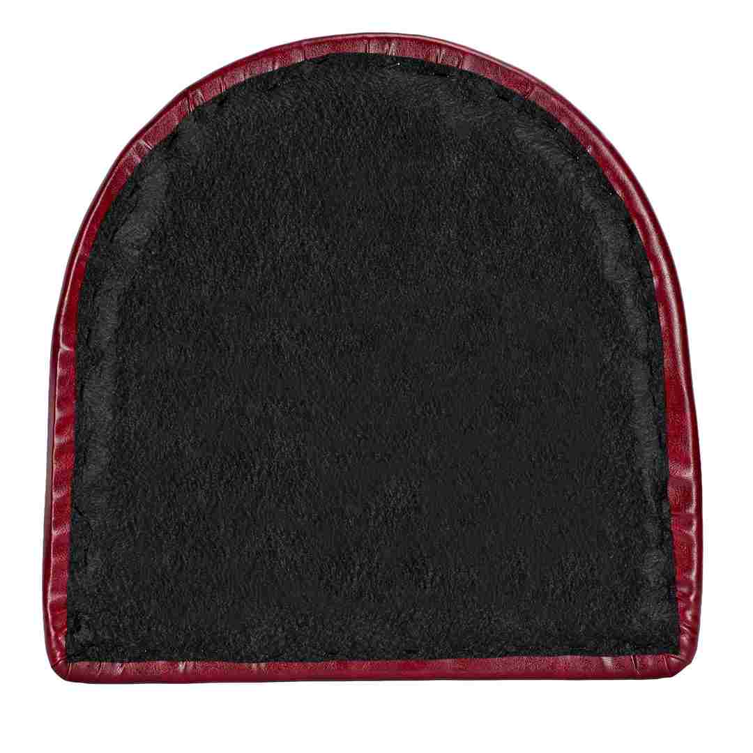 Chivari Replacement Burgundy Vinyl Chair Seat for Metal Restaurant Ladder Back Chairs SLVBU-ZF