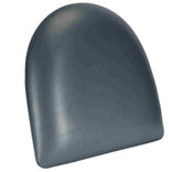 Replacement Dark Gray Vinyl Chair Seat for Metal Restaurant Ladder Back Chairs