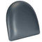 Chivari Replacement Dark Gray Vinyl Chair Seat for Metal Restaurant Ladder Back Chairs SLVDG-ZF