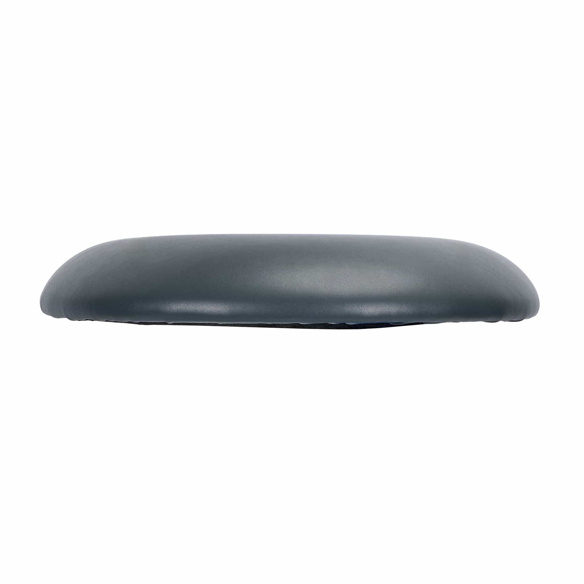 Chivari Replacement Dark Gray Vinyl Chair Seat for Metal Restaurant Ladder Back Chairs SLVDG-ZF